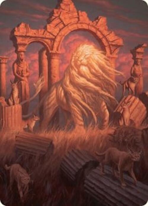 Arahbo, the First Fang Art Card (26/54) [Foundations Art Series] | Game Master's Emporium (The New GME)