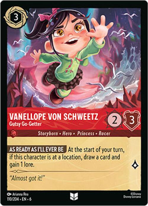 Vanellope von Schweetz - Gutsy Go-Getter (110/204) [Azurite Sea] | Game Master's Emporium (The New GME)