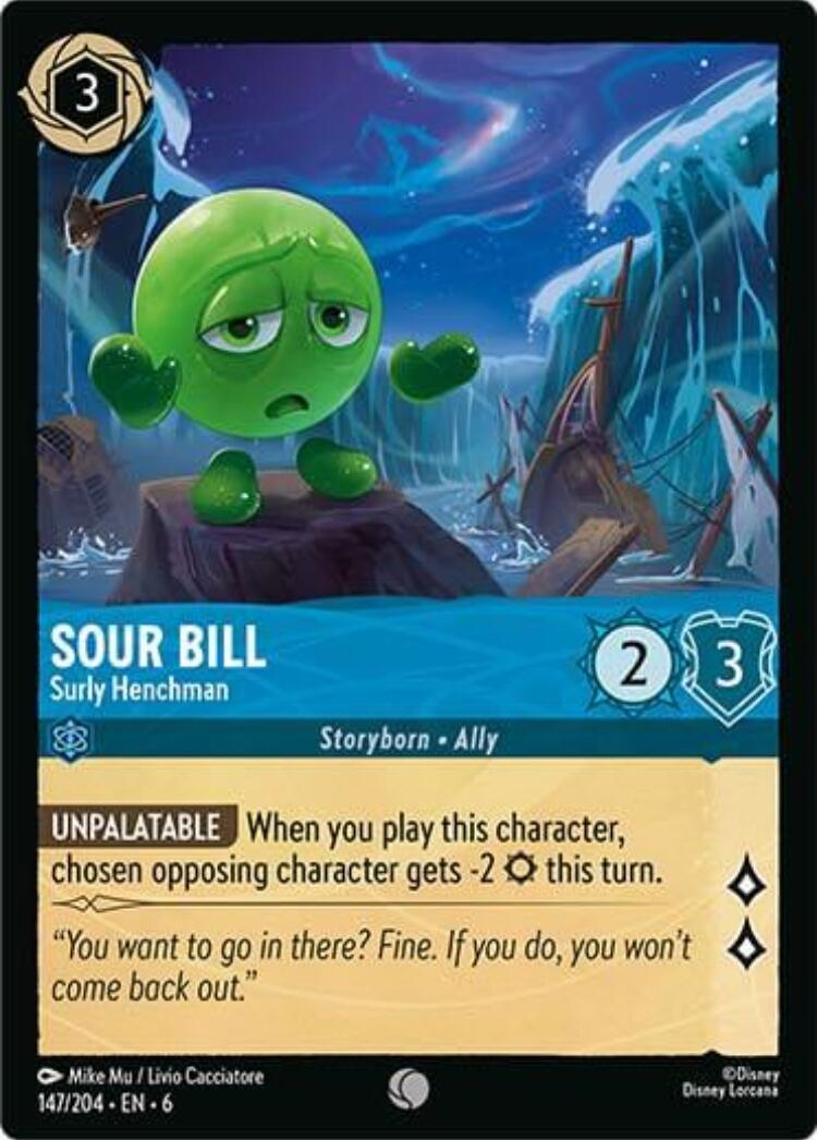 Sour Bill - Surly Henchman (147/204) [Azurite Sea] | Game Master's Emporium (The New GME)