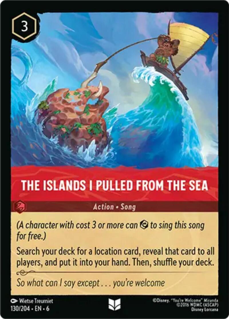 The Islands I Pulled From The Sea (130/204) [Azurite Sea] | Game Master's Emporium (The New GME)