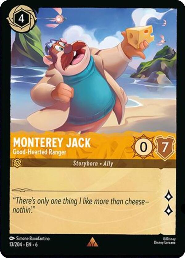 Monterey Jack - Good-Hearted Ranger (13/204) [Azurite Sea] | Game Master's Emporium (The New GME)