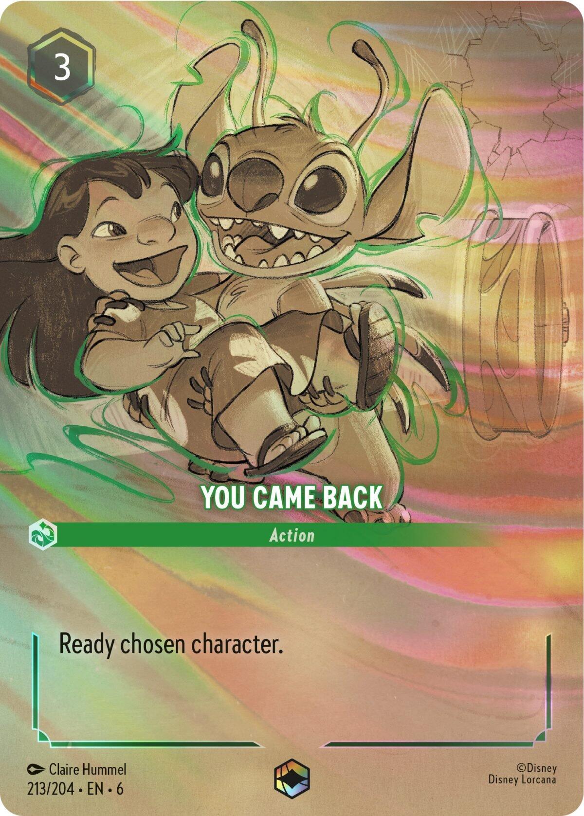 You Came Back (Enchanted) (213/204) [Azurite Sea] | Game Master's Emporium (The New GME)