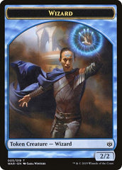 Servo // Wizard Double-Sided Token [Challenger Decks 2020 Tokens] | Game Master's Emporium (The New GME)