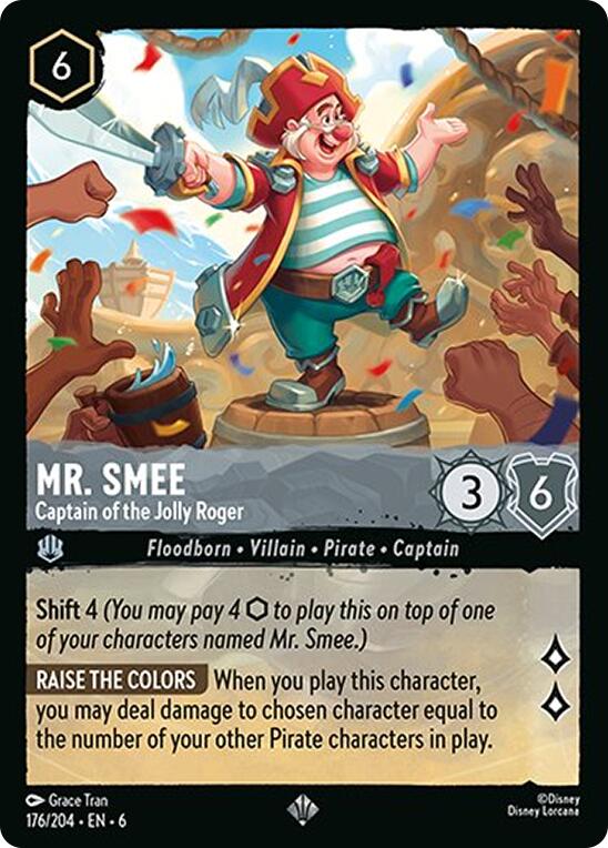 Mr. Smee - Captain of the Jolly Roger (176/204) [Azurite Sea] | Game Master's Emporium (The New GME)