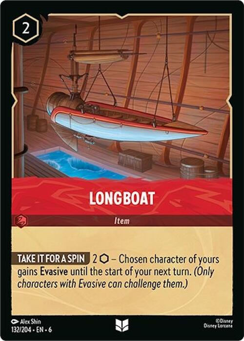 Longboat (132/204) [Azurite Sea] | Game Master's Emporium (The New GME)