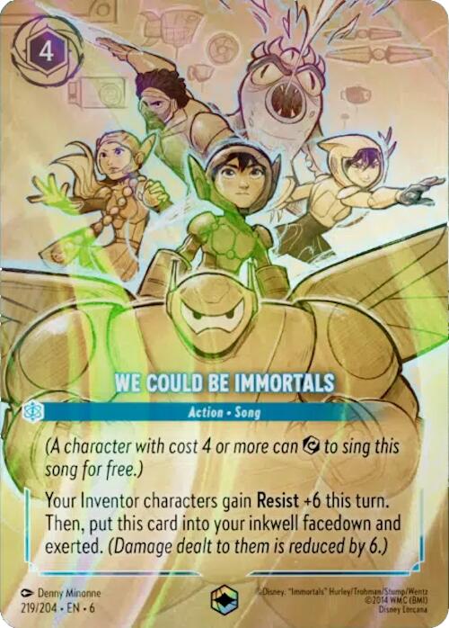 We Could Be Immortals (Enchanted) (219/204) [Azurite Sea] | Game Master's Emporium (The New GME)