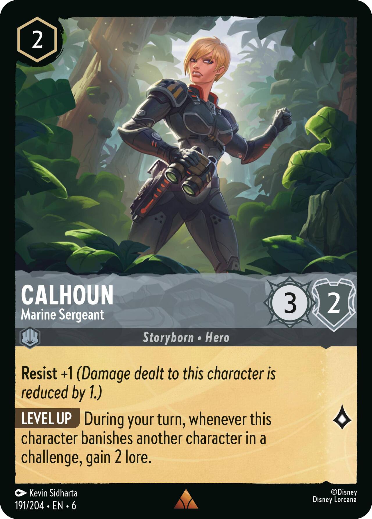 Calhoun - Marine Sergeant (191/204) [Azurite Sea] | Game Master's Emporium (The New GME)