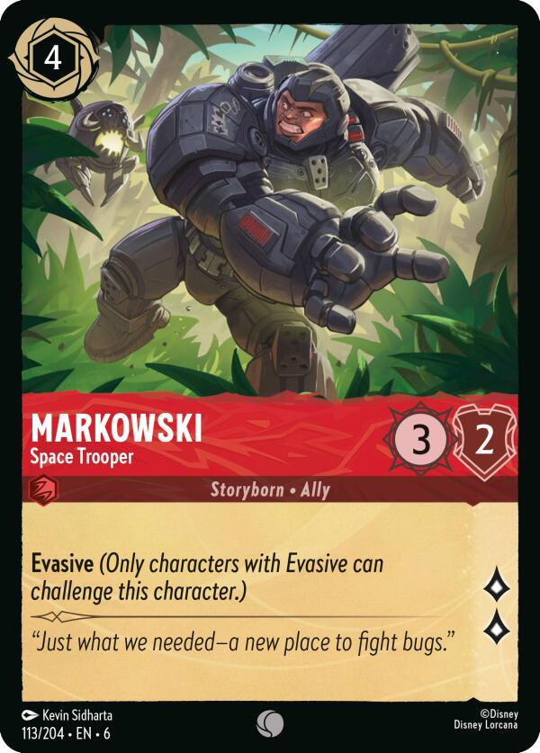 Markowski - Space Trooper (113/204) [Azurite Sea] | Game Master's Emporium (The New GME)
