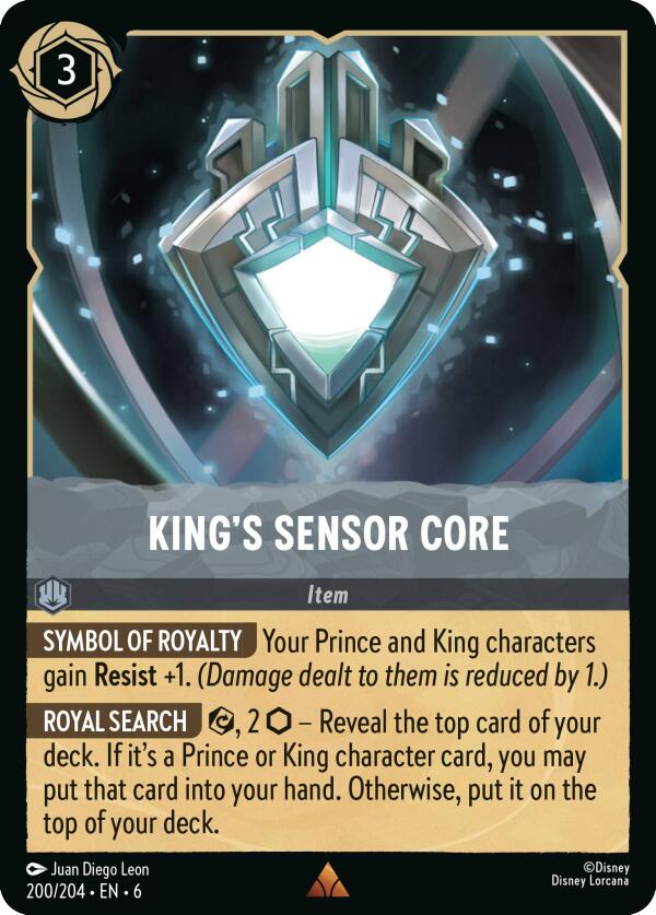 King's Sensor Core (200/204) [Azurite Sea] | Game Master's Emporium (The New GME)