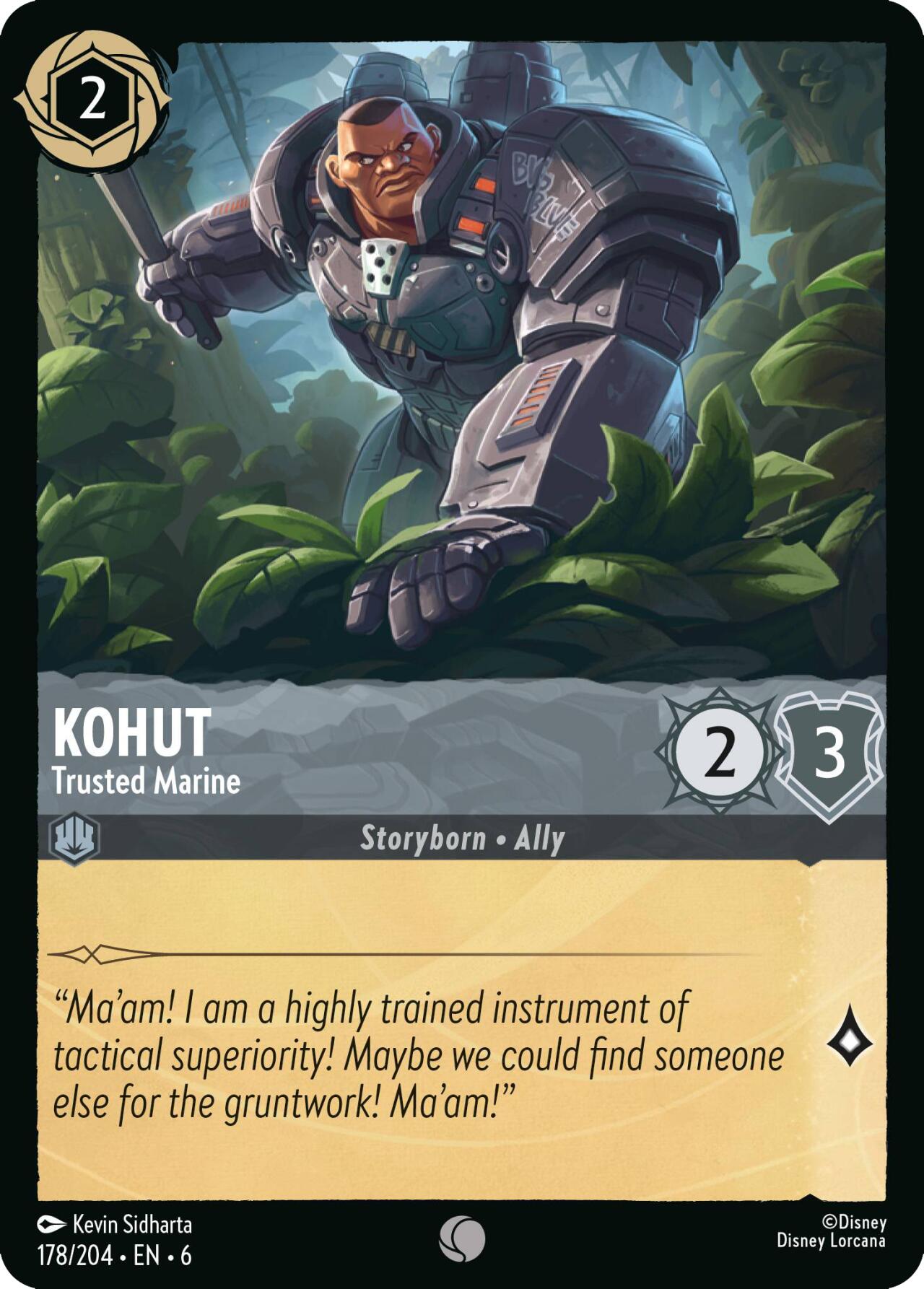 Kohut - Trusted Marine (178/204) [Azurite Sea] | Game Master's Emporium (The New GME)