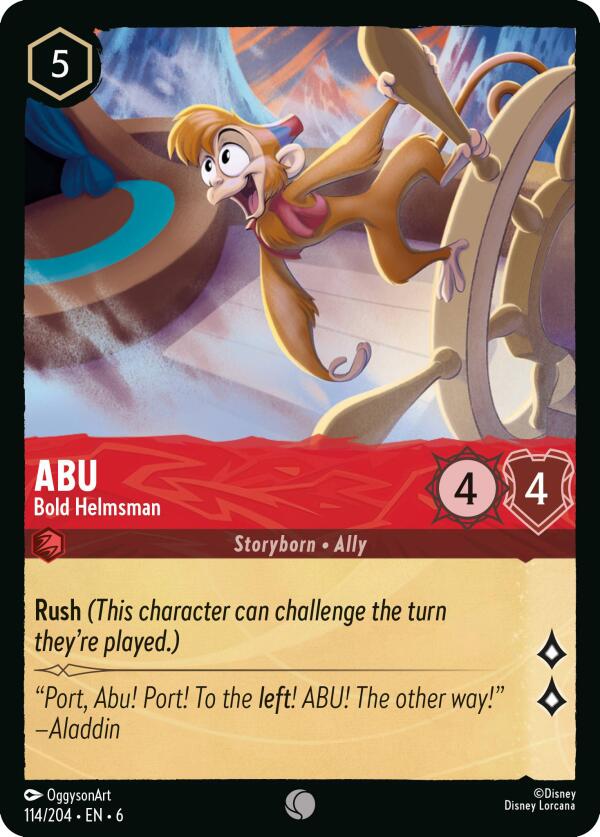 Abu - Bold Helmsman (114/204) [Azurite Sea] | Game Master's Emporium (The New GME)