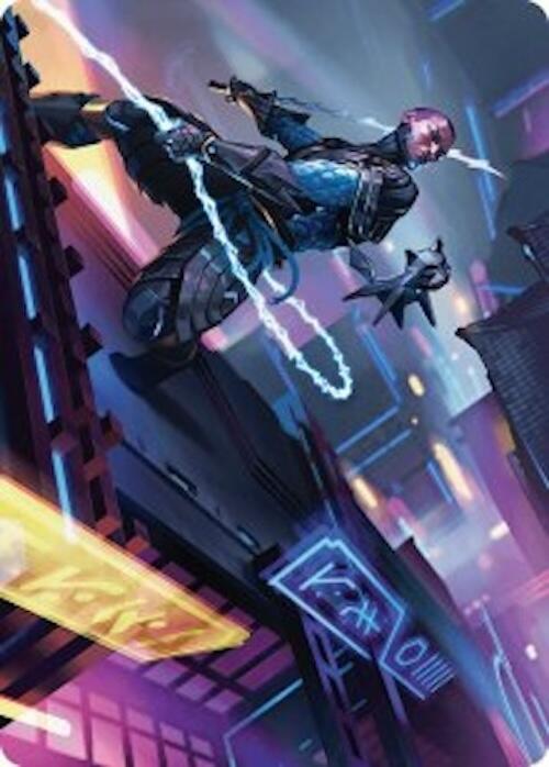 Kaito, Cunning Infiltrator Art Card (51/54) [Foundations Art Series] | Game Master's Emporium (The New GME)