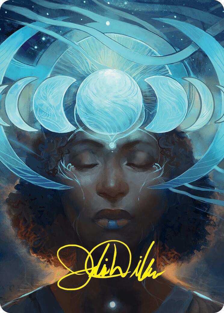 Lunar Insight Art Card (31/54) (Gold-Stamped Signature) [Foundations Art Series] | Game Master's Emporium (The New GME)