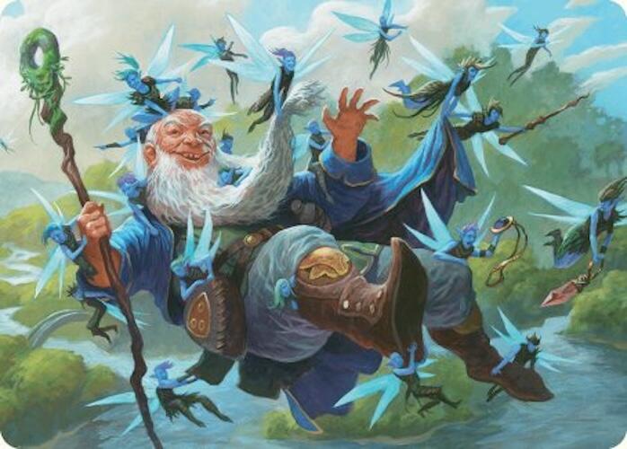 Mischievous Mystic Art Card (7/54) [Foundations Art Series] | Game Master's Emporium (The New GME)