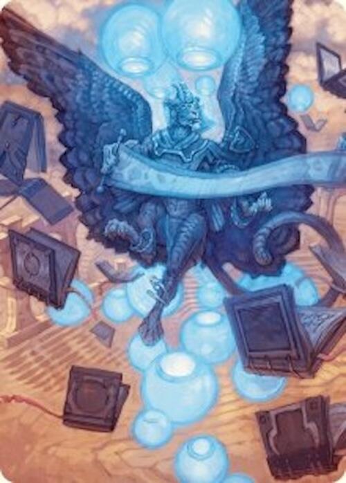 Sphinx of Forgotten Lore Art Card (33/54) [Foundations Art Series] | Game Master's Emporium (The New GME)