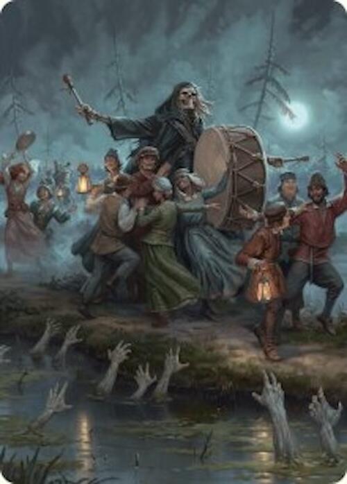 Blasphemous Edict Art Card (35/54) [Foundations Art Series] | Game Master's Emporium (The New GME)