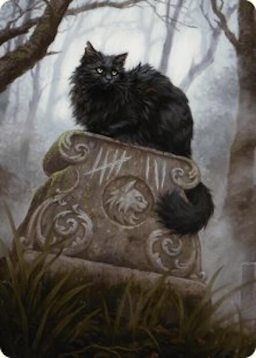 Nine-Lives Familiar 2 Art Card (36/54) [Foundations Art Series] | Game Master's Emporium (The New GME)