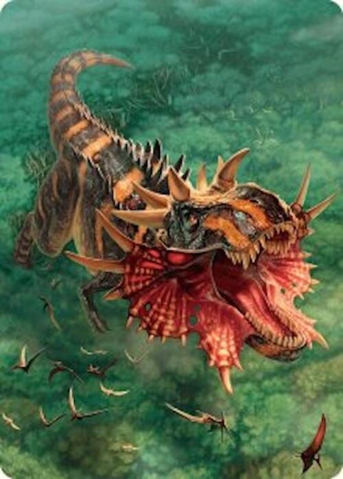 Gigantosaurus Art Card (53/54) [Foundations Art Series] | Game Master's Emporium (The New GME)