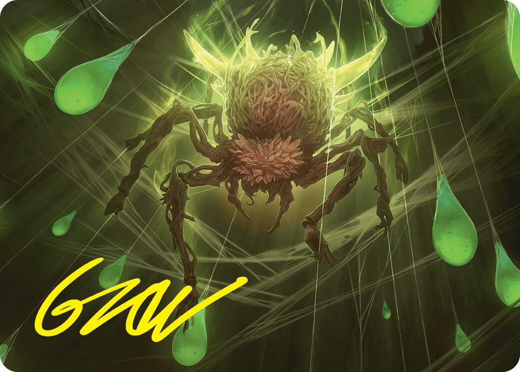 Spinner of Souls Art Card (13/54) (Gold-Stamped Signature) [Foundations Art Series] | Game Master's Emporium (The New GME)