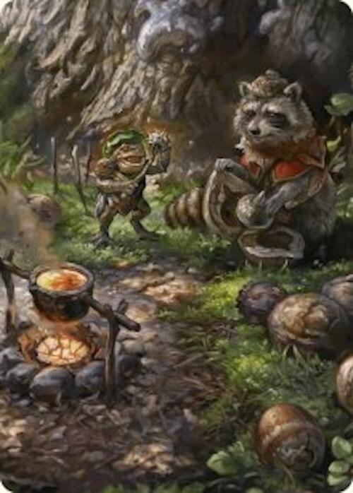 Sylvan Scavenging Art Card (46/54) [Foundations Art Series] | Game Master's Emporium (The New GME)