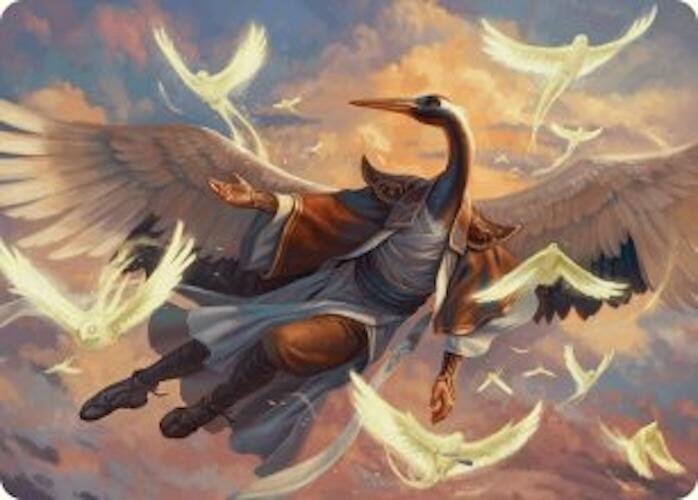Kykar, Zephyr Awakener Art Card (16/54) [Foundations Art Series] | Game Master's Emporium (The New GME)