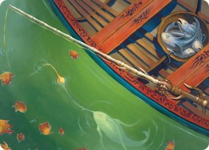 Fishing Pole Art Card (18/54) [Foundations Art Series] | Game Master's Emporium (The New GME)