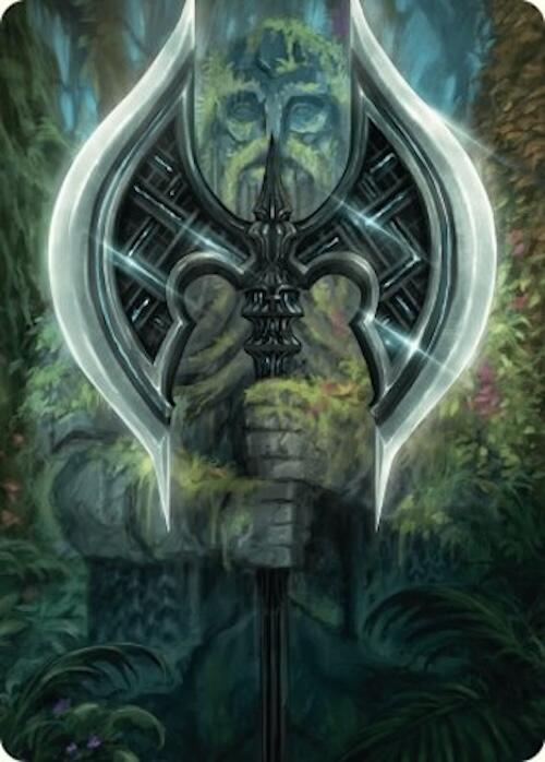 Leyline Axe Art Card (49/54) [Foundations Art Series] | Game Master's Emporium (The New GME)