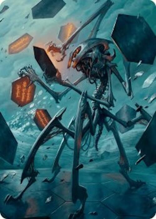 Scrawling Crawler Art Card (50/54) [Foundations Art Series] | Game Master's Emporium (The New GME)