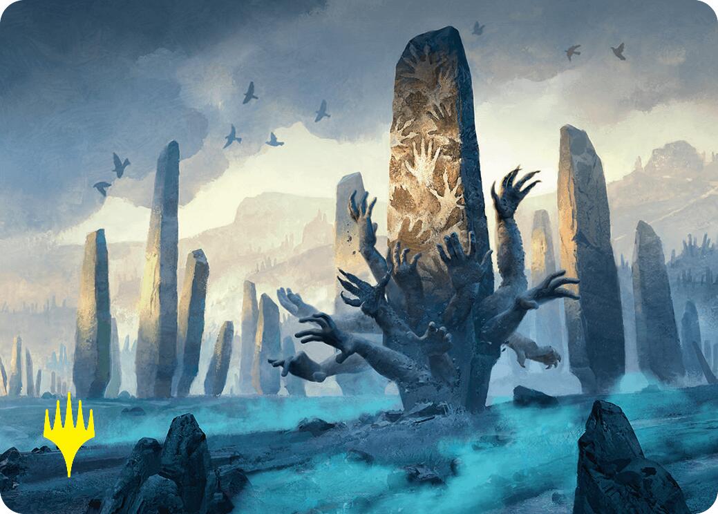 Soulstone Sanctuary Art Card (19/54) (Gold-Stamped Signature) [Foundations Art Series] | Game Master's Emporium (The New GME)