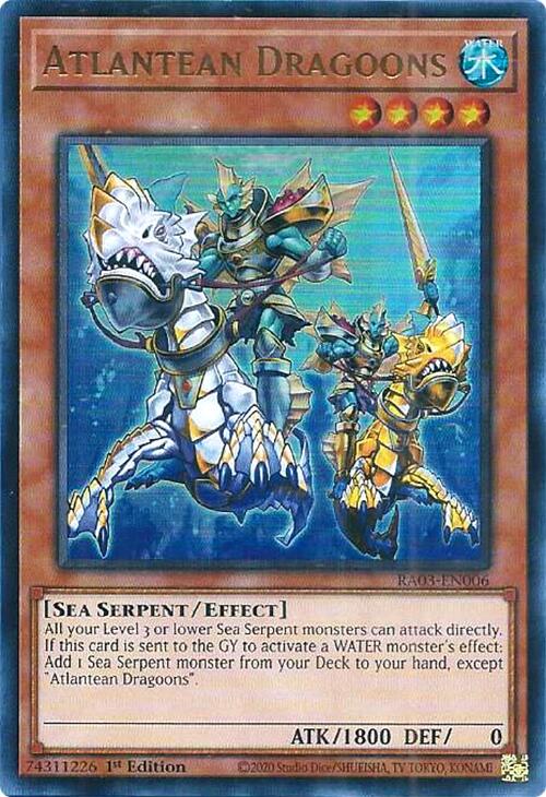 Atlantean Dragoons (UR) [RA03-EN006] Ultra Rare | Game Master's Emporium (The New GME)