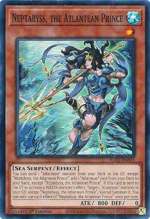 Neptabyss, the Atlantean Prince [RA03-EN013] Super Rare | Game Master's Emporium (The New GME)