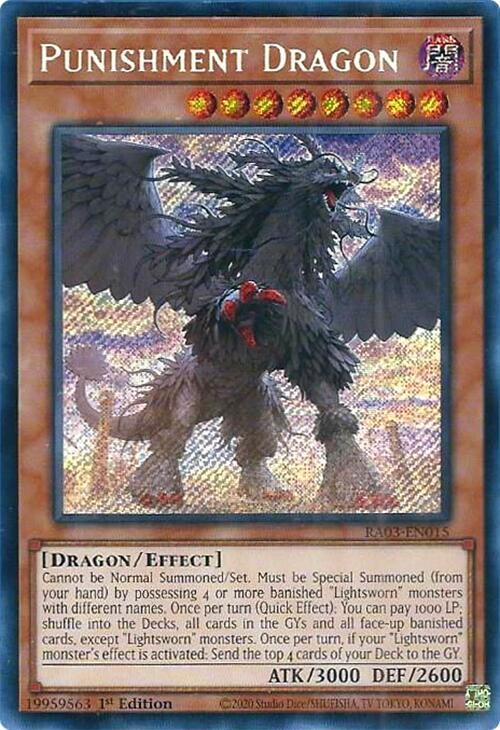 Punishment Dragon (Secret Rare) [RA03-EN015] Secret Rare | Game Master's Emporium (The New GME)