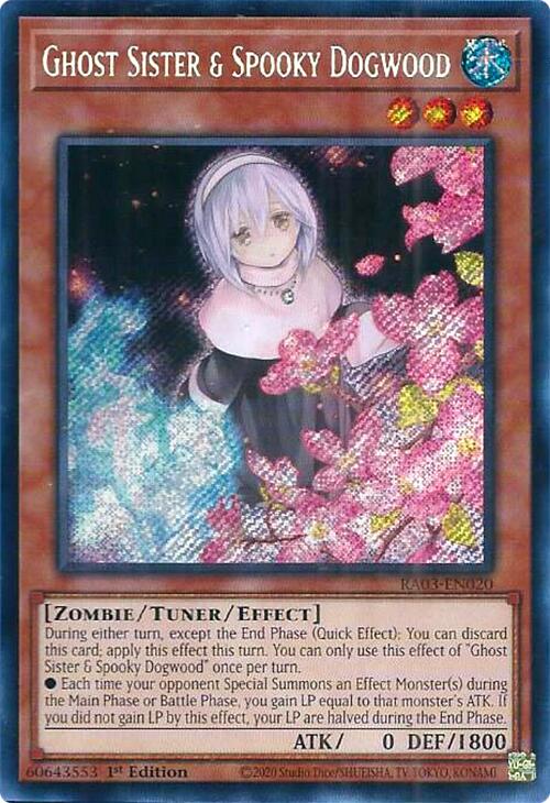 Ghost Sister & Spooky Dogwood (Secret Rare) [RA03-EN020] Secret Rare | Game Master's Emporium (The New GME)