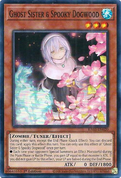 Ghost Sister & Spooky Dogwood [RA03-EN020] Super Rare | Game Master's Emporium (The New GME)