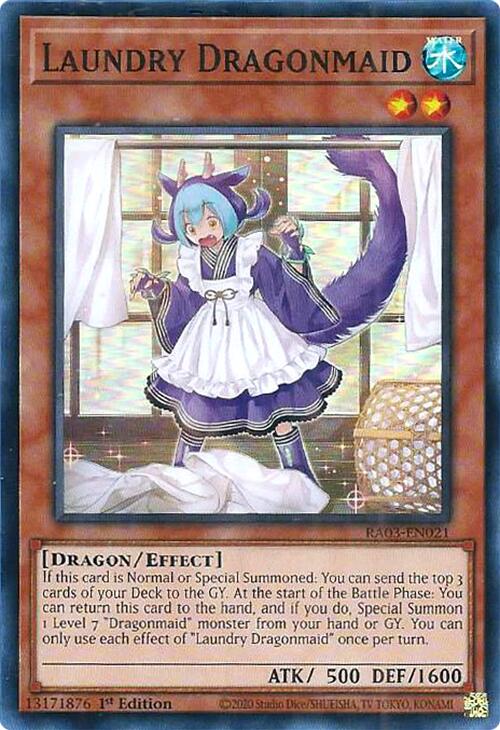 Laundry Dragonmaid [RA03-EN021] Super Rare | Game Master's Emporium (The New GME)