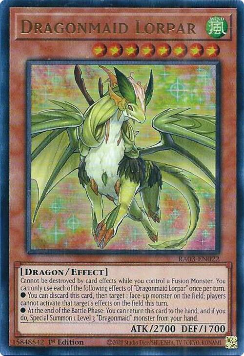 Dragonmaid Lorpar (UR) [RA03-EN022] Ultra Rare | Game Master's Emporium (The New GME)