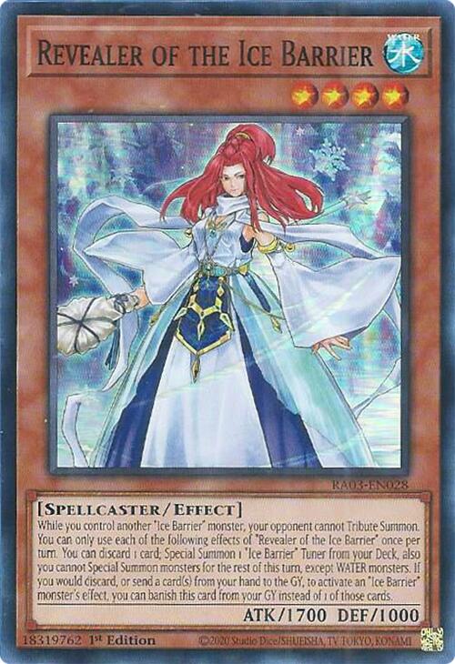 Revealer of the Ice Barrier [RA03-EN028] Super Rare | Game Master's Emporium (The New GME)