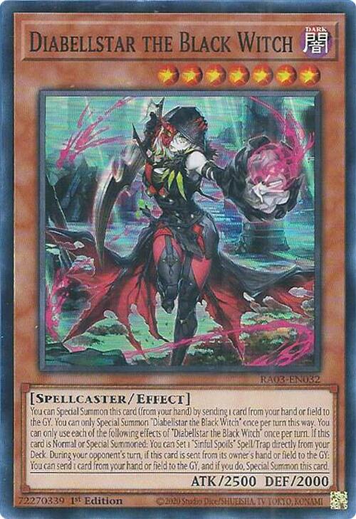 Diabellstar the Black Witch [RA03-EN032] Super Rare | Game Master's Emporium (The New GME)