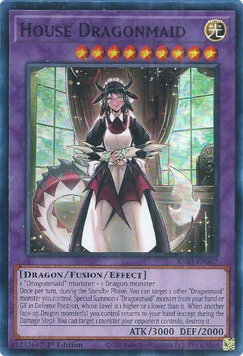 House Dragonmaid [RA03-EN037] Super Rare | Game Master's Emporium (The New GME)
