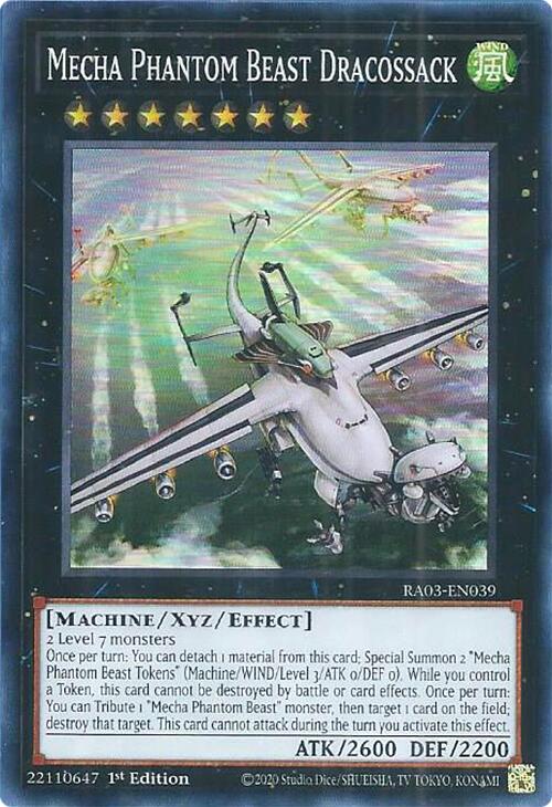 Mecha Phantom Beast Dracossack [RA03-EN039] Super Rare | Game Master's Emporium (The New GME)