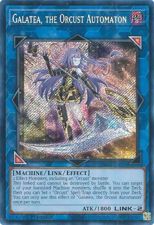 Galatea, the Orcust Automaton (Secret Rare) [RA03-EN044] Secret Rare | Game Master's Emporium (The New GME)