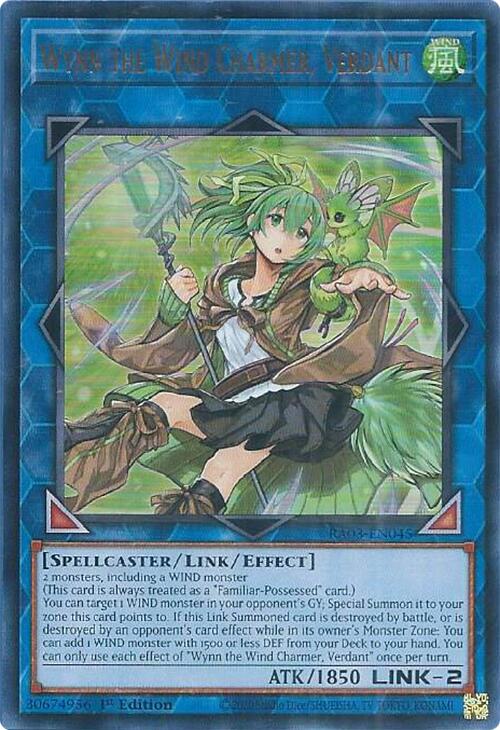 Wynn the Wind Charmer, Verdant (UR) [RA03-EN045] Ultra Rare | Game Master's Emporium (The New GME)