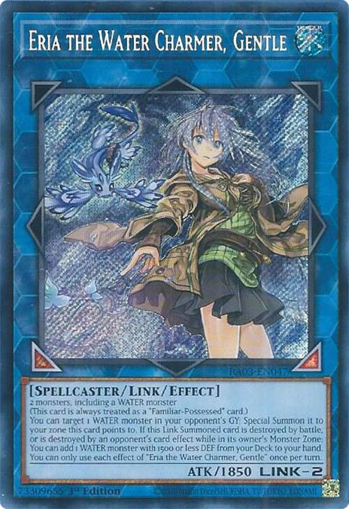 Eria the Water Charmer, Gentle (Secret Rare) [RA03-EN047] Secret Rare | Game Master's Emporium (The New GME)