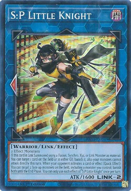 S:P Little Knight [RA03-EN049] Super Rare | Game Master's Emporium (The New GME)