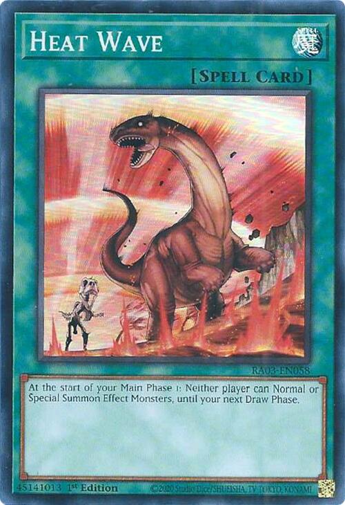 Heat Wave [RA03-EN058] Super Rare | Game Master's Emporium (The New GME)