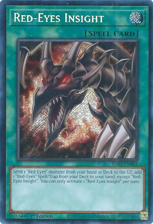 Red-Eyes Insight (Secret Rare) [RA03-EN061] Secret Rare | Game Master's Emporium (The New GME)