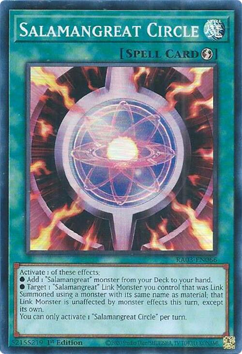 Salamangreat Circle [RA03-EN066] Super Rare | Game Master's Emporium (The New GME)