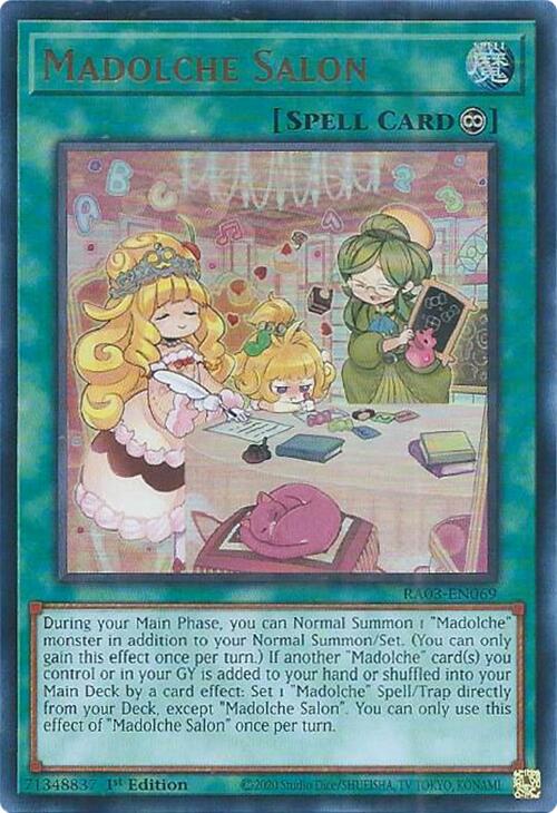 Madolche Salon (UR) [RA03-EN069] Ultra Rare | Game Master's Emporium (The New GME)
