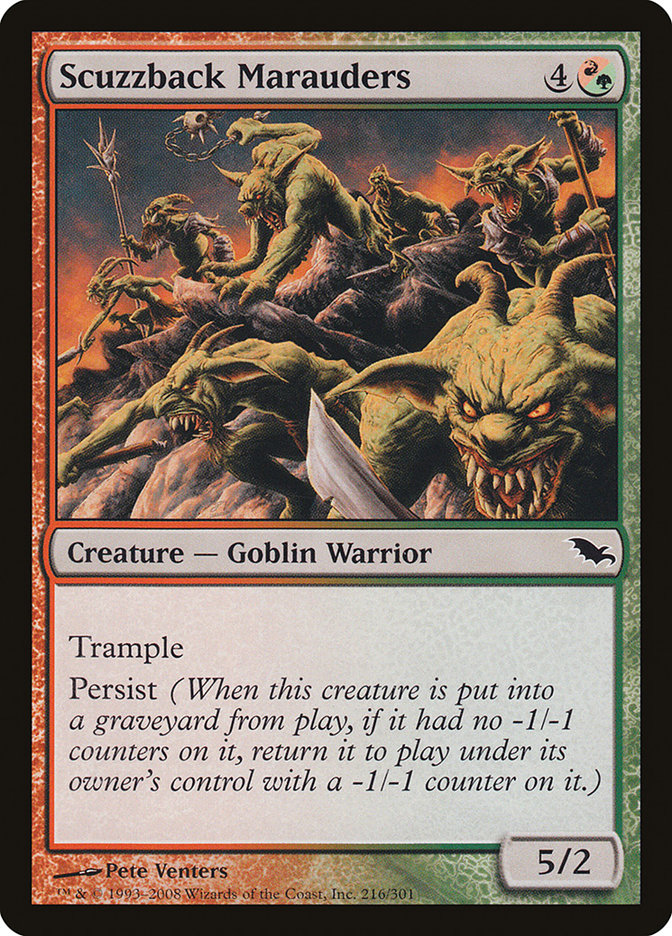 Scuzzback Marauders [Shadowmoor] | Game Master's Emporium (The New GME)