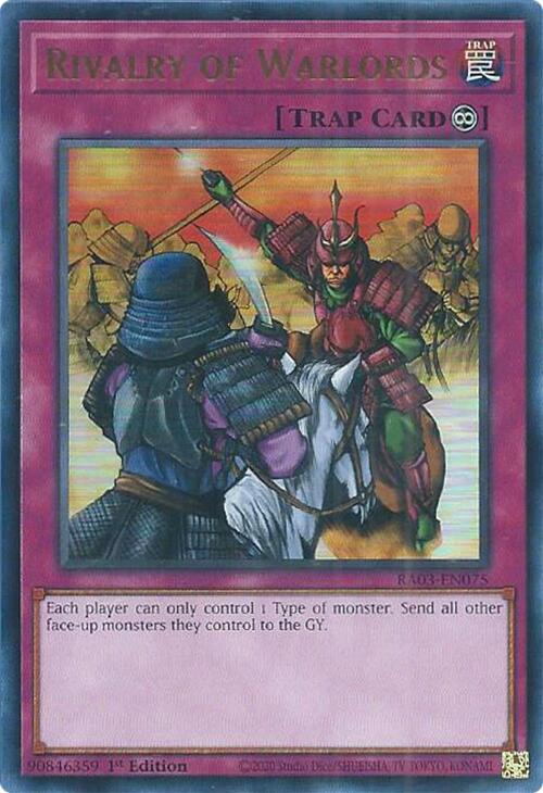 Rivalry of Warlords (UR) [RA03-EN075] Ultra Rare | Game Master's Emporium (The New GME)